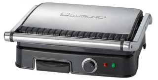 Elektrický skladací gril Clatronic KG 3487 čierny 2000W